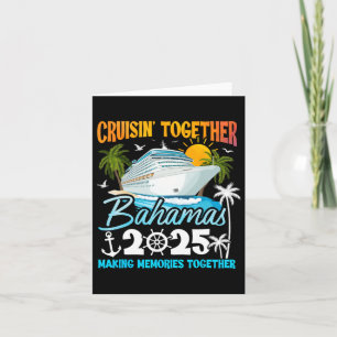 Tarjeta Crucero por las Bahamas 2025 Viaje de crucero fami