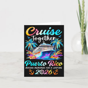 Tarjeta Crucero por Puerto Rico 2026 vacaciones familiares