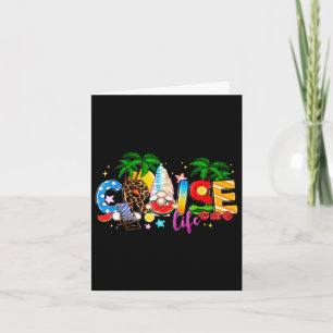 Tarjeta Crucero Sailor Gnome Vida de crucero Verano Vacaci
