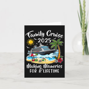Tarjeta Cruceros familiares de vacaciones 2025