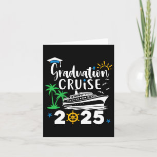 Tarjeta Cruceros Graduación 2025 Graduation Trip Cruisin C