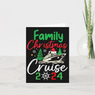 Tarjeta Cruceros para Navidades familiares 2024