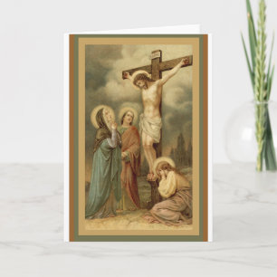 Tarjeta Crucifixión
