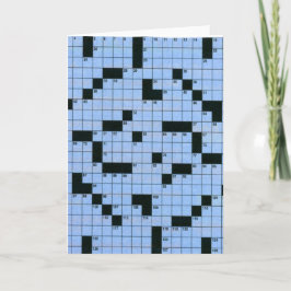 Tarjeta Crucigrama