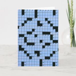 Tarjeta Crucigrama