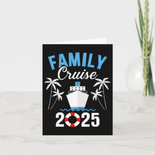 Tarjeta Cruise familiar 2025 Conservar crucero familiar 20