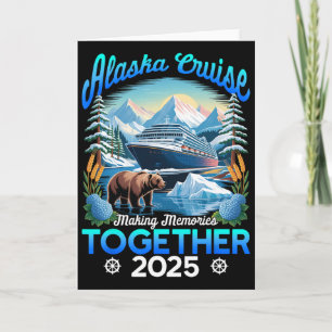 Tarjeta Cruisin Together Alaska 2025 Crucero por Alaska Fa