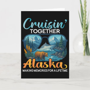 Tarjeta Cruisin Together Alaska 2025 Grupo Crucero Alaska 