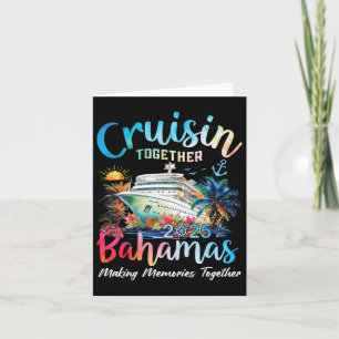 Tarjeta Cruisin Together Bahamas 2025 Creando Recuerdos Ba