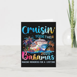 Tarjeta Cruisin Together Bahamas 2025 Crucero Familiar Bah