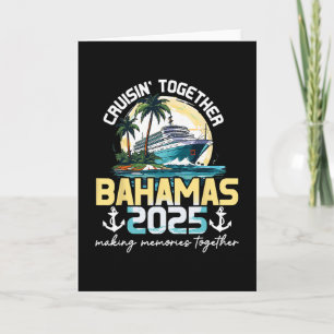 Tarjeta Cruisin' Together Bahamas 2025 Viaje 