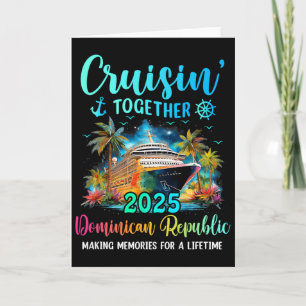 Tarjeta Cruisin' Together República Dominicana 2025 Famili