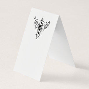 Tarjeta Cruz cristiana