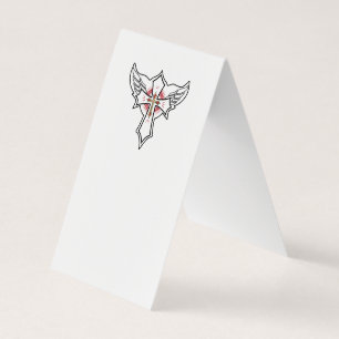 Tarjeta Cruz cristiana