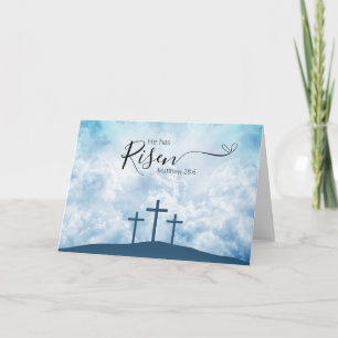 Tarjeta Cruz de Pascua