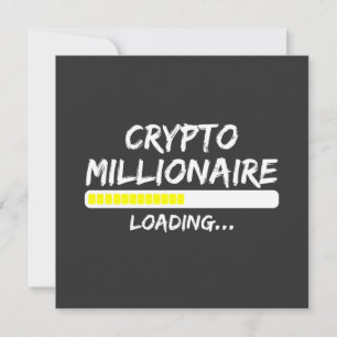 Tarjeta Crypto Millionaire Cargando Bitcoin