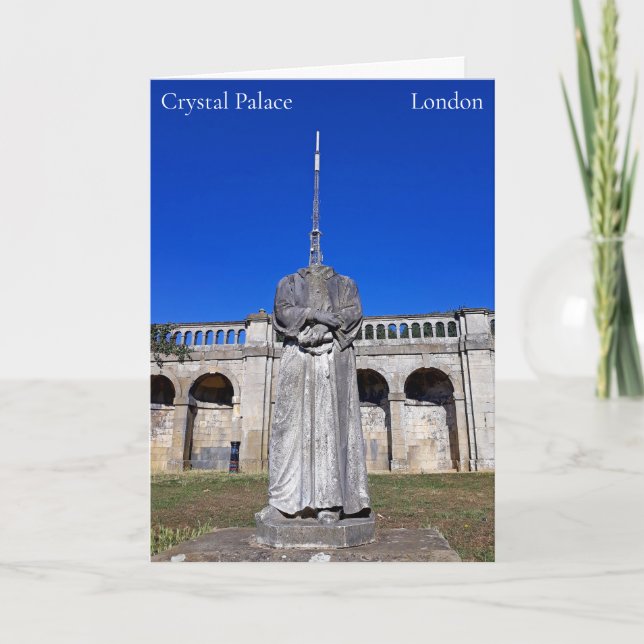 Tarjeta Crystal Palace Park (Anverso)