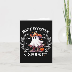 Tarjeta Cu Boot Scootin Soky Retro Western Divertido Hallo