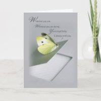 Cuaderno de apoyo para la muerte infantil Mariposa