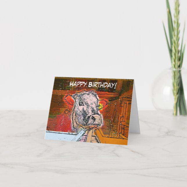 TARJETA CUADRAR VACA (Anverso)