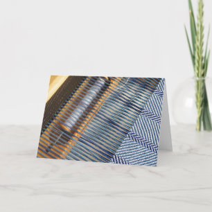 Tarjeta Cuadro de Loom con proyecto de tejido