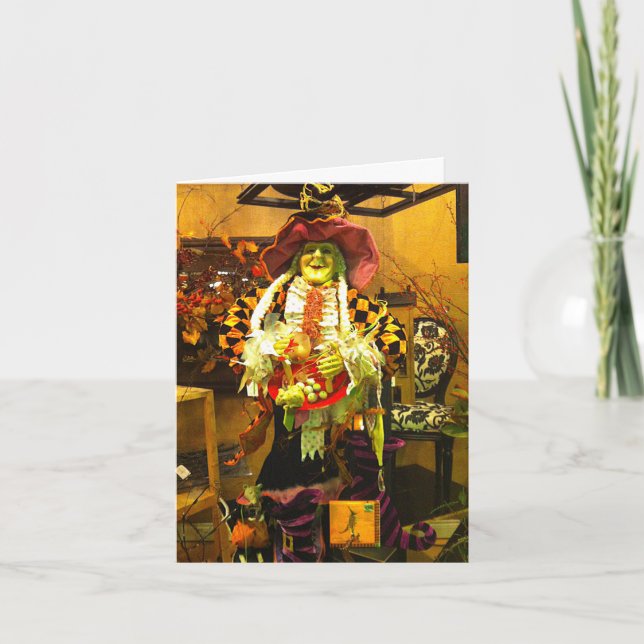 Tarjeta ¿Cuál es la bruja? (Anverso)