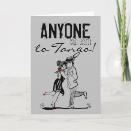 Tarjeta CUALQUIERA puede aprender a hacer la Cita del Tang