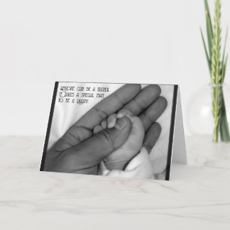 Tarjeta Cualquiera puede ser padre