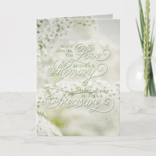 Tarjeta Cuando alguien que amas se convierte en un recuerd