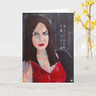 Tarjeta Cuando el mundo olvidó mi nombre Pintura Alfred Fo