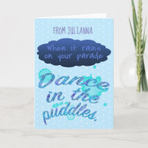 Cuando llueve la cita de ánimo inspirador