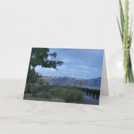 Tarjeta Cuando termina un viaje