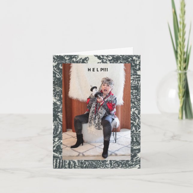 Tarjeta ¿Cuántas cajas de menta delgada tengo que comer? (Anverso)