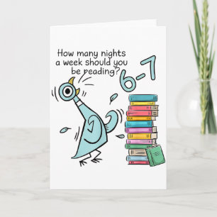 Tarjeta Cuántas Noches A La Semana Deberías Estar Leyendo 