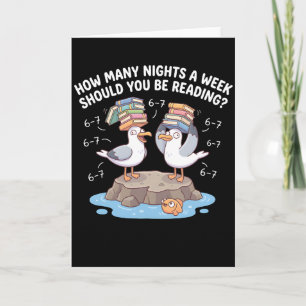Tarjeta ¿Cuántas noches a la semana deberías leer? 67