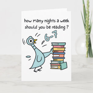 Tarjeta ¿Cuántas noches a la semana deberías leer? 67