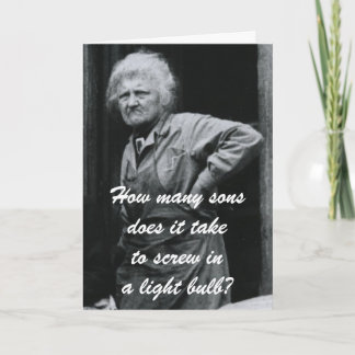 Tarjeta ¿Cuántos hijos?