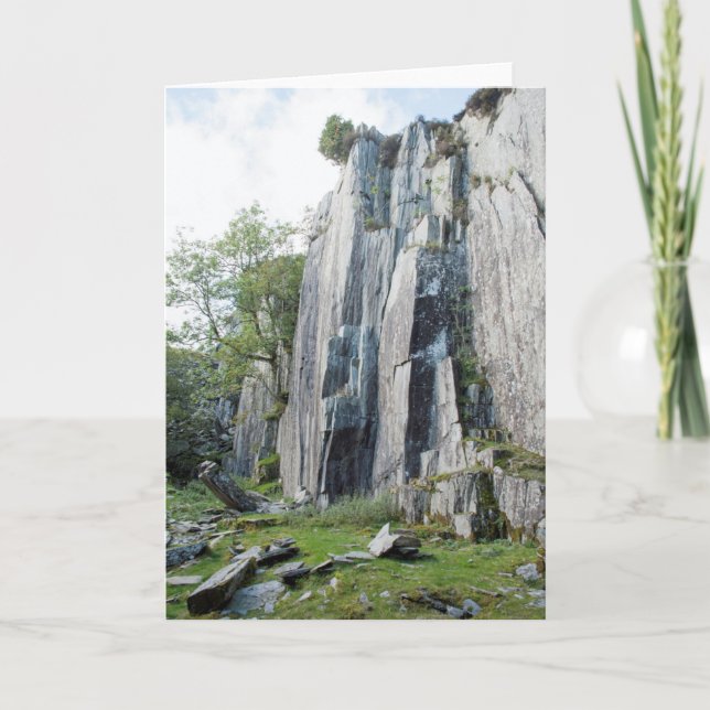 Tarjeta Cuarry abandonada Tilberthwaite (Anverso)