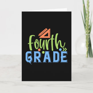 Tarjeta Cuarto Grado