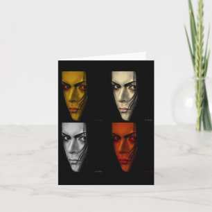 Tarjeta cuatro caras