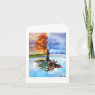 Tarjeta Cuatro estaciones