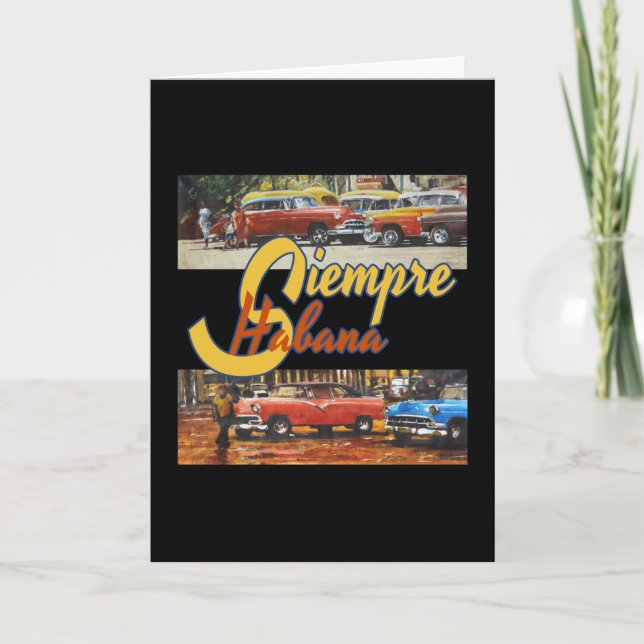 Tarjeta Cuba de La Habana - Siempre La Habana (Anverso)