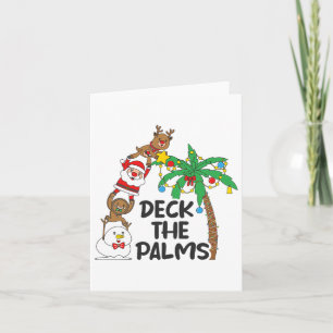 Tarjeta Cubierta A Las Navidades De Palma En Julio De Noch