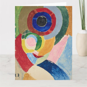 Tarjeta Cubierta autorretrato   Sonia Delaunay-Terk