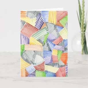 Tarjeta Cubierta cruzada I