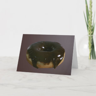 Tarjeta Cubierta de chocolate