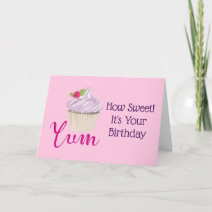 Tarjeta Cubierta De Cumpleaños Dulce