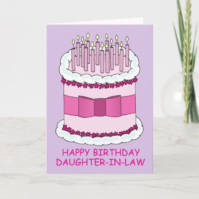 Tarjeta Cubierta de cumpleaños feliz para sus cuñadas y ve (Anverso)