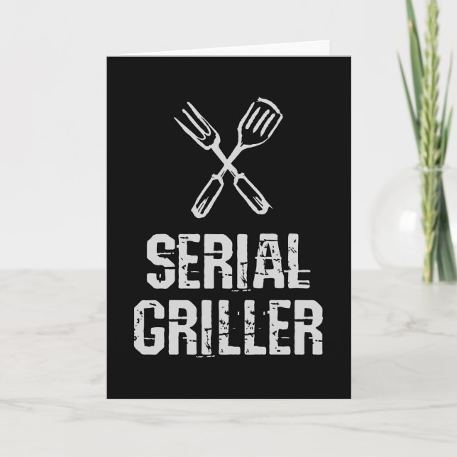 Tarjeta Cubierta de parrilladas serie Grill BBQ master Gri (Anverso)