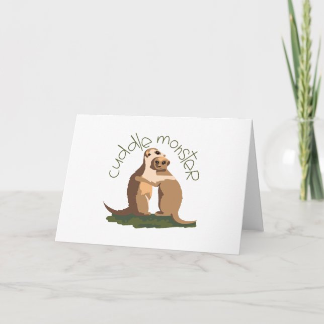 Tarjeta Cubo de Meerkat (Anverso)